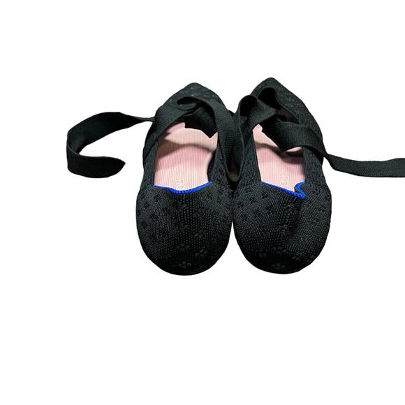 Rothy's Mary Jane Black Shimmer Pointed in Black‎ Size 8 - Picture 3 of 7